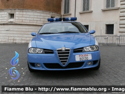 Alfa Romeo 156 II serie
Polizia di Stato
Nucleo Scorte Quirinale 
POLIZIA B0130
Parole chiave: Alfa-Romeo 156_IIserie POLIZIAB0130