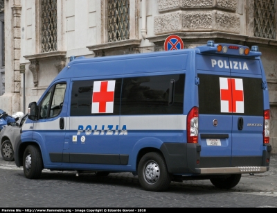 Fiat Ducato X250
Polizia di Stato
Servizio Sanitario
Allestimento Fast
POLIZIA H0881
Parole chiave: Fiat Ducato_X250 PoliziaH0881 Festa_della_Polizia_2010