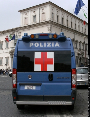 Fiat Ducato X250
Polizia di Stato
Servizio Sanitario
Allestimento Fast
POLIZIA H0881
Parole chiave: Fiat Ducato_X250 PoliziaH0881 Festa_della_Polizia_2010