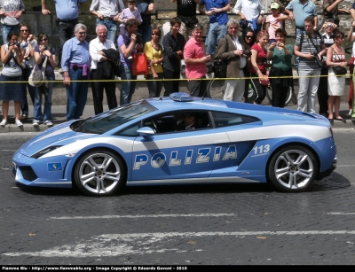 Lamborghini Gallardo II serie
Polizia di Stato
Polizia Stradale
POLIZIA F8743
Parole chiave: Lamborghini Gallardo_IIserie PoliziaF8743 Festa_Della_Repubblica_2010