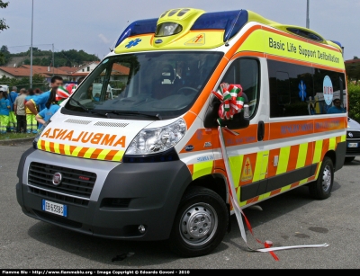 Fiat Ducato X250
Misericordia Montecalvoli
Allestita Aricar
Parole chiave: Fiat Ducato_X250 118_Pisa Ambulanza