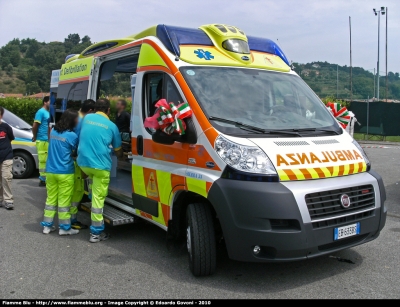 Fiat Ducato X250
Misericordia Montecalvoli
Allestita Aricar
Parole chiave: Fiat Ducato_X250 118_Pisa Ambulanza