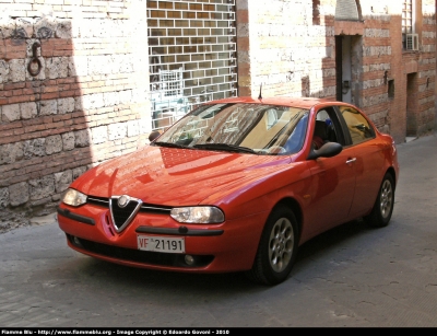 Alfa Romeo 156 I serie
Vigili del Fuoco
Comando Provinciale di Siena
VF 21191
Parole chiave: Alfa-Romeo 156_Iserie VF21191