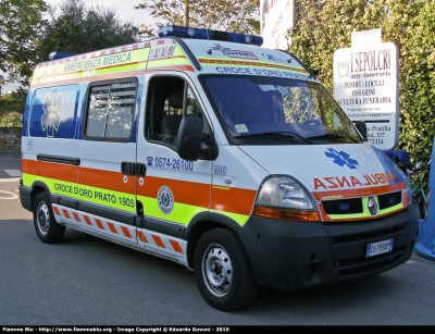 Renault Master III serie
Pubblica Assistenza Croce d'Oro Prato
Alfa 02
Allestita Alessi & Becagli
Parole chiave: Renault Master_IIIserie 118_Prato Ambulanza