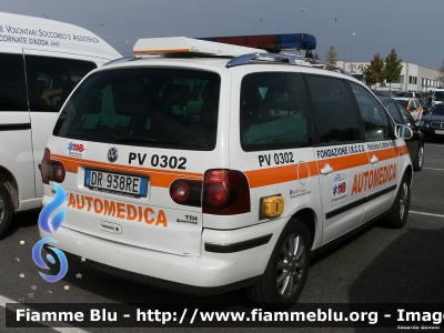 Volkswagen Sharan II serie
Fondazione I.R.C.C.S Policlinico San Matteo Pavia
Allestita Alea
PV 0302
*Dismessa, ora in uso al 118 La Spezia*
Parole chiave: Volkswagen Sharan_IIserie Reas_2010