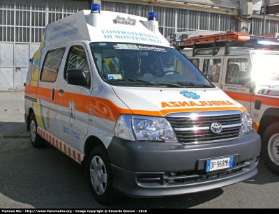 Toyota Hiace
Misericordia di Montemurlo
Allestita Maf
Parole chiave: Toyota Hiace Ambulanza