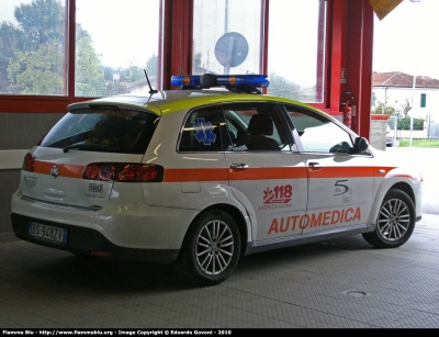 Fiat Nuova Croma II serie
118 Spezia Soccorso
ASL 5 Spezzino, postazione di Sarzana
Delta 2 - 5982
*Dismessa*
Parole chiave: Fiat Nuova_Croma_IIserie Automedica