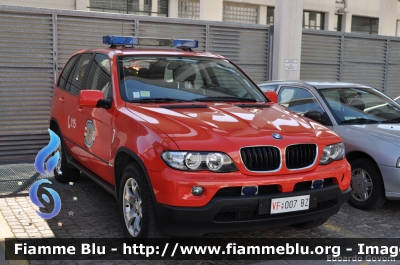 Bmw X5 I serie
Vigili del Fuoco
Corpo Permanente di Bolzano
Berufsfeuerwehr Bozen
Veicolo Comando Intervento
VF 007 BZ
Parole chiave: Bmw X5_Iserie VF007BZ Civil_Protect_2011