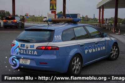 Alfa Romeo 159 Sportwagon Q4 
Polizia di Stato
Polizia Stradale in servizio sulla rete Autostradale SALT
POLIZIA H6197 
Parole chiave: Alfa-Romeo 159_Sportwagon_Q4 POLIZIAH6197