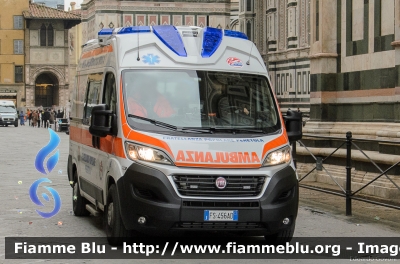 Fiat Ducato X290
Pubblica Assistenza Fratellanza Popolare Peretola (FI)
Allestita Alessi & Becagli
Parole chiave: Fiat Ducato_X290 Ambulanza