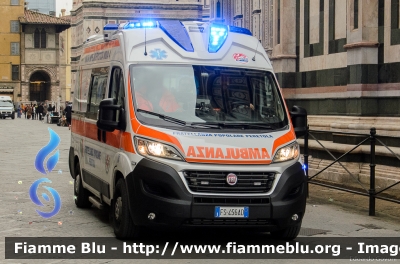 Fiat Ducato X290
Pubblica Assistenza Fratellanza Popolare Peretola (FI)
Allestita Alessi & Becagli
Parole chiave: Fiat Ducato_X290 Ambulanza