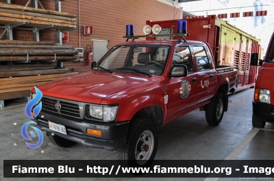 Toyota Hilux II serie
Vigili del Fuoco
Corpo Permanente di Bolzano
Berufsfeuerwehr Bozen
VF 018 BZ
Parole chiave: Toyota Hilux_IIserie VF018BZ