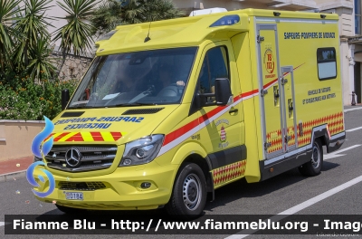 Mercedes-Benz Sprinter III serie restyle
Principatu de Múnegu - Principauté de Monaco - Principato di Monaco
Sapeur Pompiers Monaco
Parole chiave: Mercedes-Benz Sprinter_IIIserie_restyle