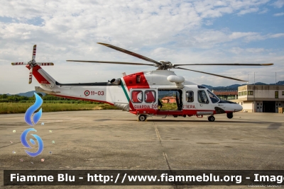 Agusta-Westland AW139
Guardia Costiera
1° Nucleo Aereo Guardia Costiera Sarzana-Luni
11 - 03
Parole chiave: Agusta-Westland AW139