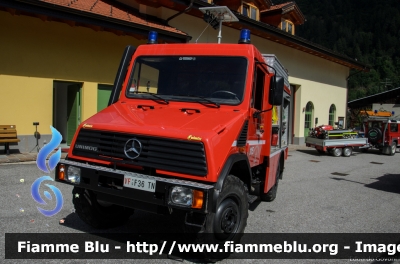 Mercedes-Benz Unimog U100L
Vigili del Fuoco
Distretto della Val Di Sole
Corpo Volontario di Pellizzano (TN)
allestimento Fulmix
VF F36 TN
Parole chiave: Mercedes-Benz Unimog U100L VFF36TN