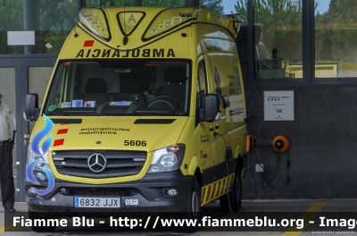 Mercedes-Benz Sprinter III serie restyle
España - Spagna
CatSalud Emergencias Médicas
Generalità de Catalunya
Allestita Ambulanz Mobile
Parole chiave: Mercedes-Benz Sprinter_IIIserie_restyle Ambulanza