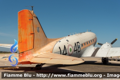 Douglas C-47 "Dakota"
Aeronautica Militare Italiana
Esposto presso l'Aeroporto militare Mario de Bernardi - Pratica di Mare (RM)
14-46
Parole chiave: Douglas C-47