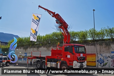 Man TGS 28.480 I serie
Vigili del Fuoco
Federazione Corpi Volontari del Trentino
Autocarro 6x4/4 allestimento con cassone scarrabile e gru Cormach 
In esposizione al Civil Protect 2011
Parole chiave: Man TGS_28.480_Iserie Civil_Protect_2011