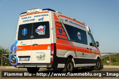 Volkswagen Crafter II serie
Pubblica Assistenza Capoliveri (LI)
Allestita Ambitalia - Qtx
Parole chiave: Volkswagen Crafter_IIserie Ambulanza