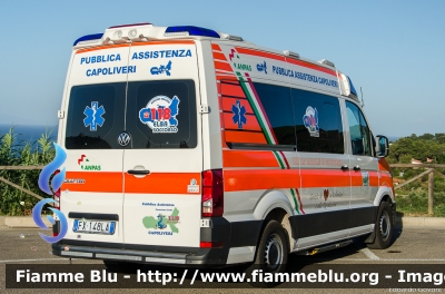 Volkswagen Crafter II serie
Pubblica Assistenza Capoliveri (LI)
Allestita Ambitalia - Qtx
Parole chiave: Volkswagen Crafter_IIserie Ambulanza