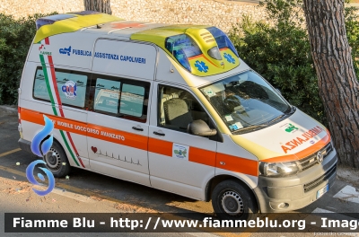 Volkswagen Transporter T5 restyle
Pubblica Assistenza Capoliveri (LI)
Allestita Aricar - Life I
Ex Croce Verde Novafeltria
Parole chiave: Volkswagen Transporter_T5_restyle Ambulanza