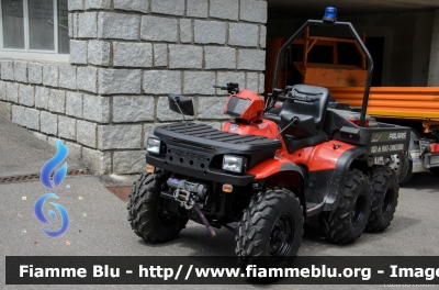 Polaris Sportman 6x6
Vigili del Fuoco
Distretto della Val Di Sole
Corpo Volontario di Commezzadura (TN)
VF E92 TN
Parole chiave: Polaris Sportman_6x6 VFE92TN