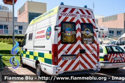 Iveco Daily III serie
Azienda ULSS 3 Serenissima
118 Mestre Emergenza
Nucleo Soccorsi Speciali
Unità Supporto Incidente Maggiore
Allestimento Ambitalia
ALFA 30
Parole chiave: Iveco Daily_IIIserie Jesolo_EAS-2018