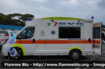 Fiat Ducato X250
Società Volontaria di Soccorso Pubblica Assistenza Marina di Massa (MS)
Allestita GGG Elettromeccanica
Parole chiave: Fiat Ducato_X250 Ambulanza HEMS_2015