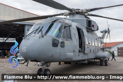 Agusta-Westland EH-101 TTH Mk410
Marina Militare
I° gruppo elicotteri
MariStaEli Luni
MM 81494
s/n 2-15
Parole chiave: Agusta-Westland EH-101_TTH_Mk410