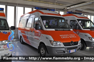 Mercedes-Benz Sprinter II serie
Croce Bianca Vipiteno
Weisses Kreuz Sterzing
WK 807
PC ZS0B4
Parole chiave: Mercedes-Benz Sprinter_IIserie PCZS0B4