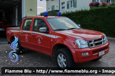 Isuzu D-Max I serie
Vigili del Fuoco
Unione distrettuale di Cles
Corpo Volontario di Cis (TN)
VF 2A9 TN
Parole chiave: Isuzu D-Max_Iserie VF2A9TN