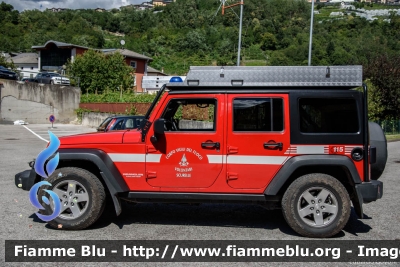 Jeep Wrangler III serie
Vigili del Fuoco
Unione distrettuale della Valsugana e Tesino
Corpo Volontario di Scurelle (TN)
VF 8K6 TN
Parole chiave: Jeep Wrangler_IIIserie VF8K6TN