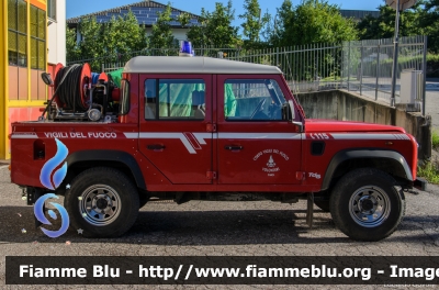 Land-Rover Defender 110
Vigili del Fuoco
Unione distrettuale di Cles
Corpo Volontario di Taio (TN)
VF K91 TN 
Parole chiave: Land-Rover Defender_110 VFK91TN