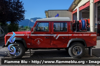 Land-Rover Defender 110
Vigili del Fuoco
Unione distrettuale di Cles
Corpo Volontario di Taio (TN)
VF K91 TN 
Parole chiave: Land-Rover Defender_110 VFK91TN