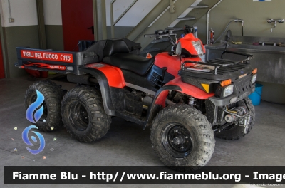 Polaris Sportman 6x6
Vigili del Fuoco
Unione distrettuale di Cles
Corpo Volontario di Taio (TN)
VF 9E3 TN 
Parole chiave: Polaris Sportman_6x6 VF9E3TN