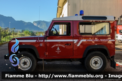 Land-Rover Defender 90
Vigili del Fuoco
Unione distrettuale di Cles
Corpo Volontario di Taio (TN)
VF 9D1 TN
Parole chiave: Land-Rover Defender_90 VF9D1TN