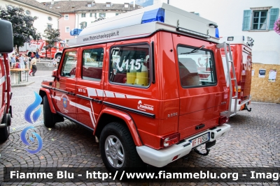 Mercedes-Benz G Wagon II serie
Vigili del Fuoco
Unione Distrettuale Bolzano 
Bezirksverband Bozen
Corpo Volontario di San Michele Appiano
Freiwillige Feuerwehr Saint Michael Eppan 
Allestimento Brandschutz
VF FW 36W
Parole chiave: Mercedes-Benz G_Wagon_IIserie VFFW36W