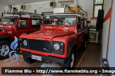 Land-Rover Defender 110
Vigili del Fuoco
Unione distrettuale di Cles
Corpo Volontario di Cunevo (TN)
VF K48 TN
Parole chiave: Land-Rover Defender_110 VFK48TN