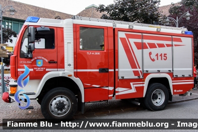 Man LE14.280
Vigili del Fuoco
Unione Distrettuale Bolzano 
Bezirksverband Bozen
Corpo Volontario di San Michele Appiano
Freiwillige Feuerwehr Saint Michael Eppan 
Allestimento Rosenbauer
VF 231 BZ
Parole chiave: Man LE14.280 VF231BZ