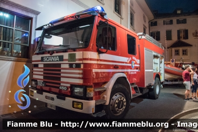 Scania 92H450
Vigili del Fuoco
Unione Distrettuale Bolzano 
Bezirksverband Bozen
Corpo Volontario di San Michele Appiano
Freiwillige Feuerwehr Saint Michael Eppan 
Allestimento Baribbi
VF 0MM BZ
Parole chiave: Scania 92H450 VF0MMBZ