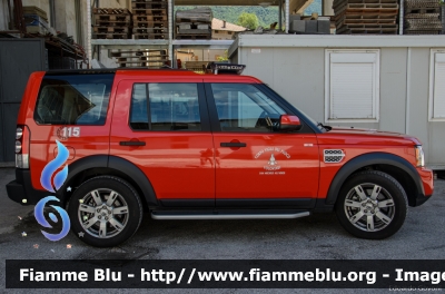 Land-Rover Discovery 4
Vigili del Fuoco
Unione distrettuale di Mezzolombardo
Corpo Volontario di San Michele all'Adige (TN)
VF 6E2 TN
Parole chiave: Land-Rover Discovery_4 VF6E2TN