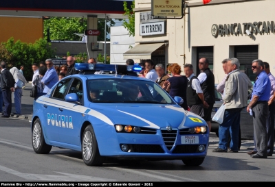 Alfa Romeo 159
Polizia di Stato
Polizia Stradale
in scorta al Giro d'Italia 
con stemma listato a lutto
POLIZIA F7287
Parole chiave: Alfa-Romeo 159 POLIZIAF7287