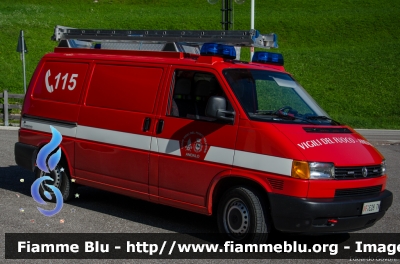 Volkswagen Transporter T4
Vigili del Fuoco
Unione distrettuale di Mezzolombardo
Corpo Volontario di Andalo (TN)
Allestimento Brandshutz
VF E28 TN
Parole chiave: Volkswagen Transporter_T4 VFE28TN