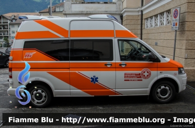 Volkswagen Transporter T5 restyle
Croce Bianca Val Passiria (BZ)
Weisses Kreuz Passiertal
Allestita Ambulanz Mobile - Hornis Alpin
WK 267 - 780
PC ZS 0R3
Parole chiave: Volkswagen Transporter_T5_restyle Ambulanza PCZS0R3