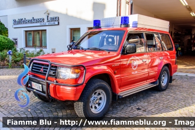 Mitsubishi Pajero Lwb II serie
Vigili del Fuoco
Unione Distrettuale Merano - Bezirksverband Meran
Corpo Volontario di Foiana - Freiwillige Feuerwehr Vollan (BZ)
VF 1TJ BZ
Parole chiave: Mitsubishi Pajero_Lwb_IIserie VF1TJBZ