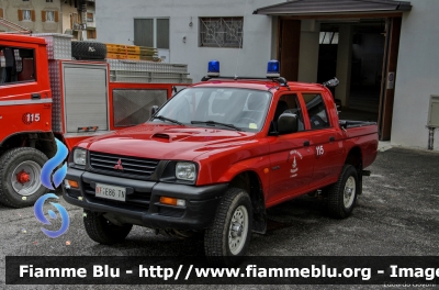 Mitsubishi L200 II serie
Vigili del Fuoco
Unione distrettuale di Mezzolombardo
Corpo Volontario di Spormaggiore (TN)
VF E86 TN
Parole chiave: Mitsubishi L200_IIserie VFE86TN