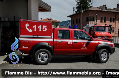 Nissan Navara II serie
Vigili del Fuoco
Unione distrettuale di Mezzolombardo
Corpo Volontario di Nave San Rocco (TN)
Allestimento Brandschutz
VF Z88 TN
Parole chiave: Nissan Navara_IIserie VFZ88TN