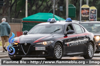 Alfa-Romeo Nuova Giulia
Carabinieri
Nucleo Operativo Radiomobile
CC EG 447
Parole chiave: Alfa-Romeo Nuova_Giulia CCEG447 Festa_della_Repubblica_2024