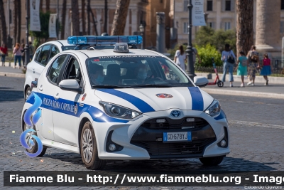 Toyota Yaris Hybrid IV serie
Polizia Roma Capitale
Allestimento Elevox
Parole chiave: Toyota Yaris_Hybrid_IVserie