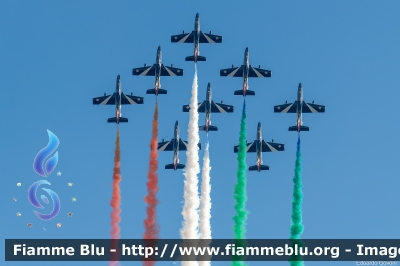 Aermacchi MB339PAN
Aeronautica Militare Italiana
313° Gruppo Addestramento Acrobatico
Stagione esibizioni 2023
Foligno Air Show 2023
Parole chiave: Aermacchi MB339PAN